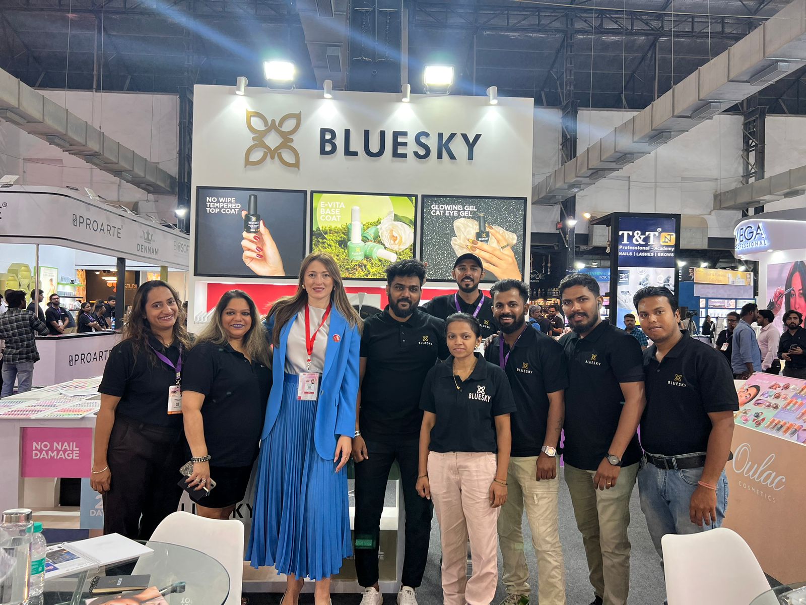 BLUESKY India Shines at Hair & Beauty Show 2024!