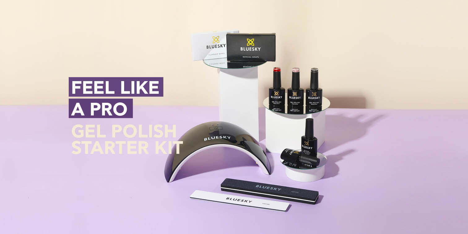 Feel Like A Pro with the BLUESKY Gel Polish Starter Kit