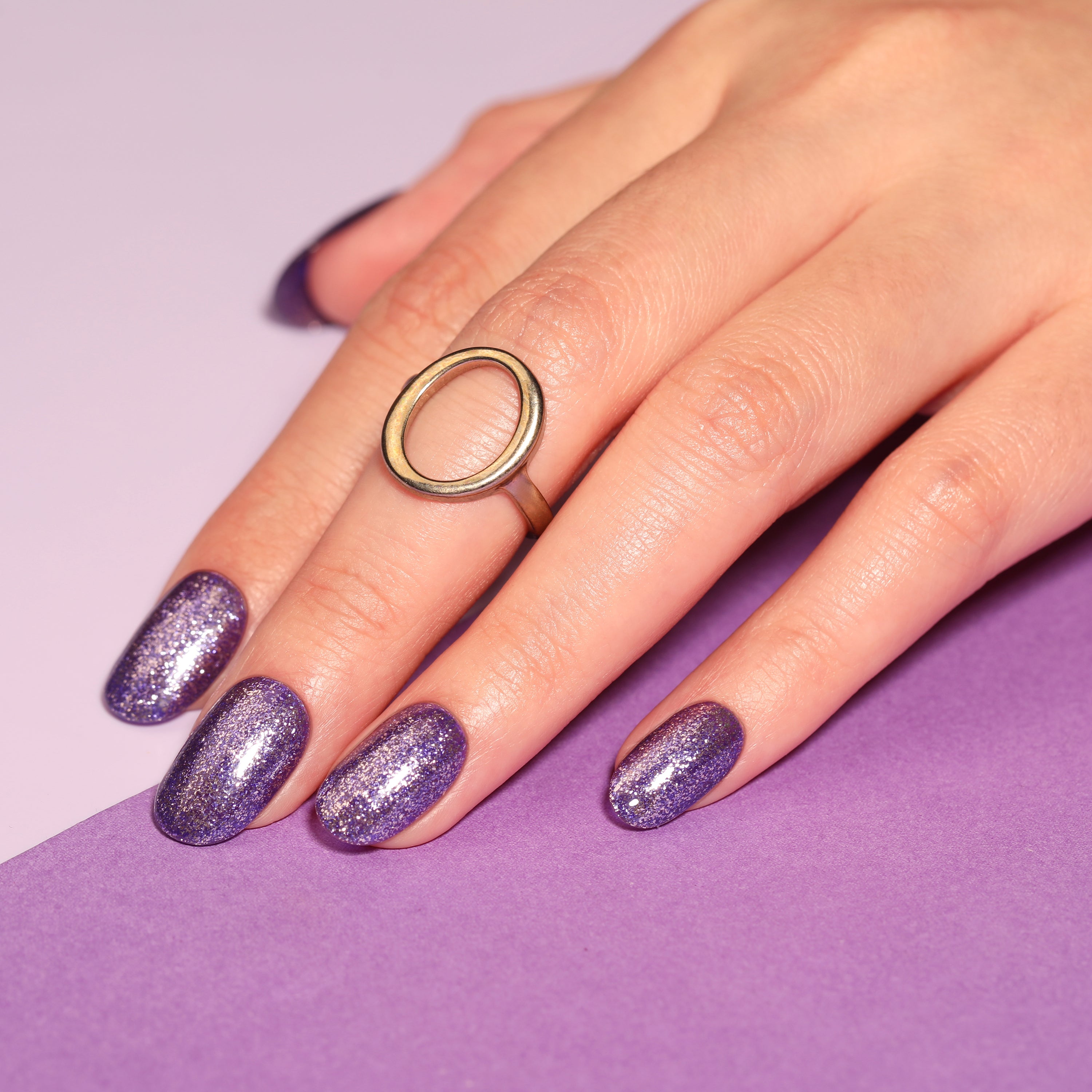 Platinum Gel | Amethyst Aura